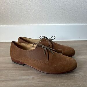 Nisolo Oliver Brown Leather Oxfords